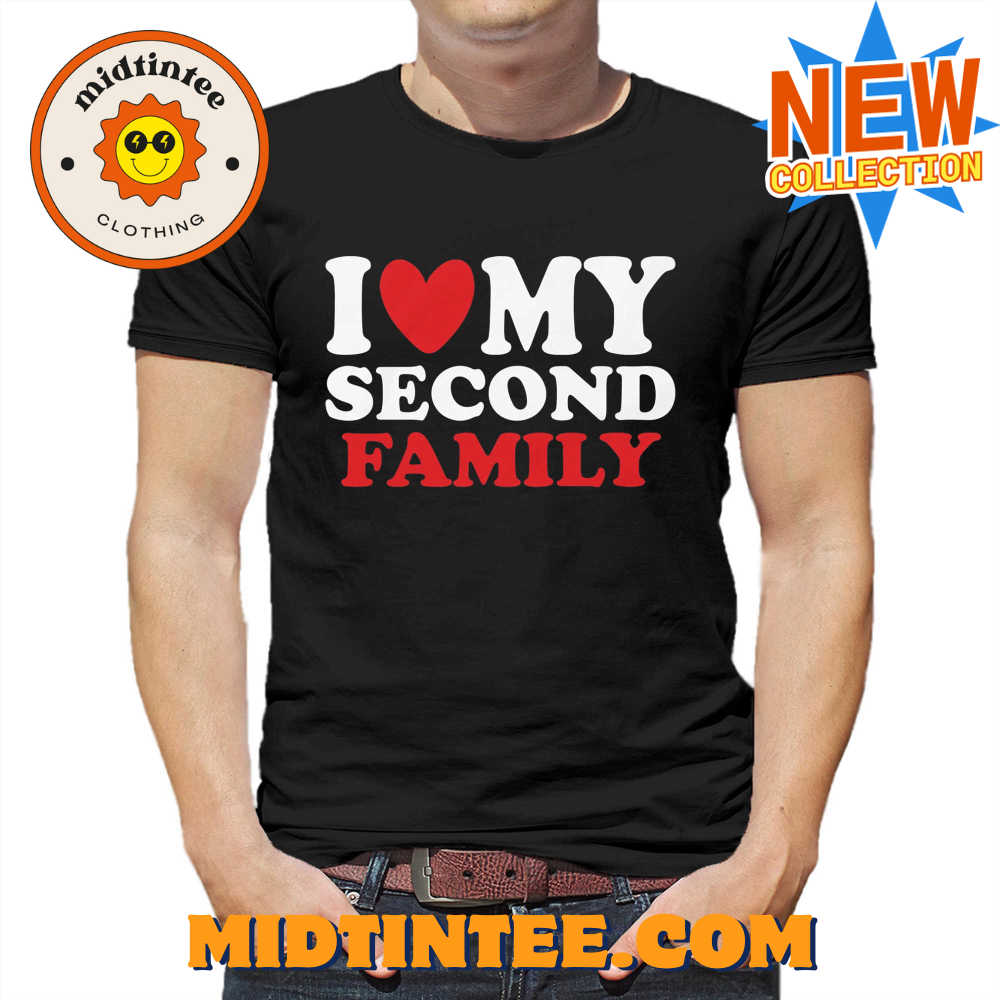 I Heart My Second Family T-Shirt 30Uf094011 – Utopia Fashion