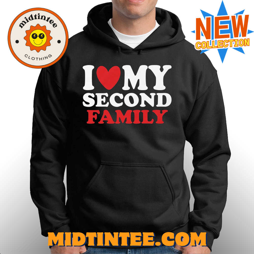 I Heart My Second Family T-Shirt 30Uf094011 – Utopia Fashion