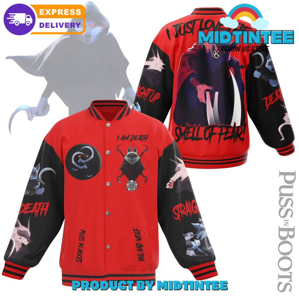 I Just Love The Smell Of Fear Baseball Jacket 30Uf092221 – Utopia Fashion