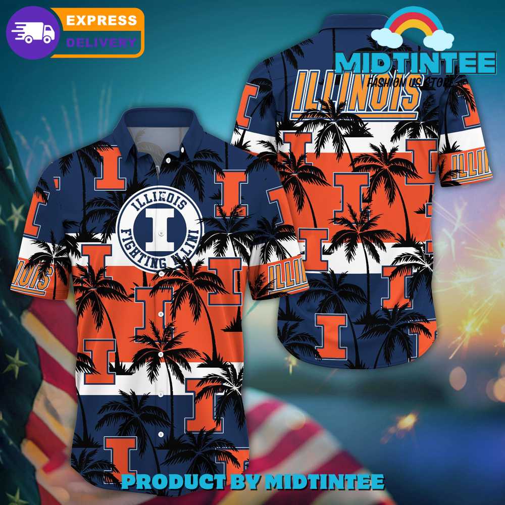 Illinois Fighting Illini Trending Summer Hawaiian Shirt 30Uf092884 – Utopia Fashion