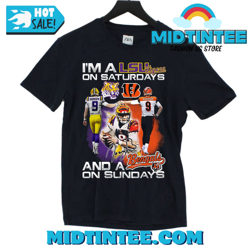 Im A Lsu Tigers On Saturdays And A Idaho State Bengals On Sundays T-Shirt 30Uf094058 – Utopia Fashion