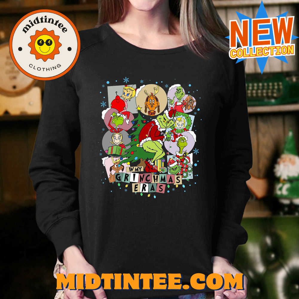 In My Grinchmas Eras Shirt Grinch Christmas Sweatshirt Tour 30Uf094069 – Utopia Fashion