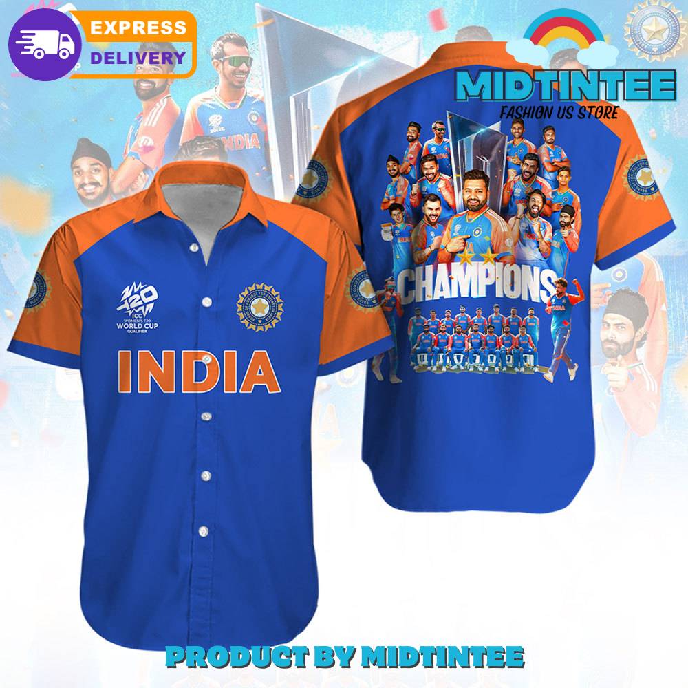 India Cricket Champions Icc T20 World Cup Hawaiian Shirt 30Uf092885 – Utopia Fashion