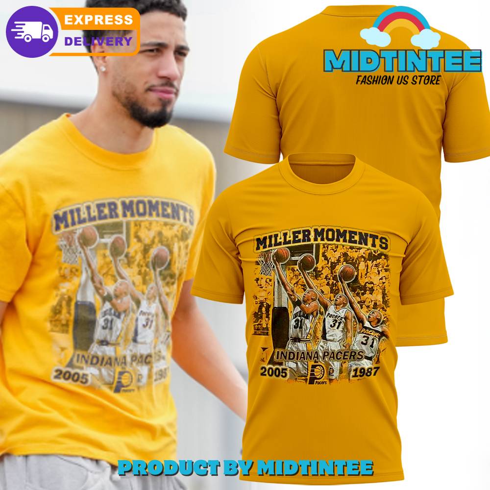 Indiana Pacers Nba Miller Moments Yellow Shirt 30Uf094862 – Utopia Fashion