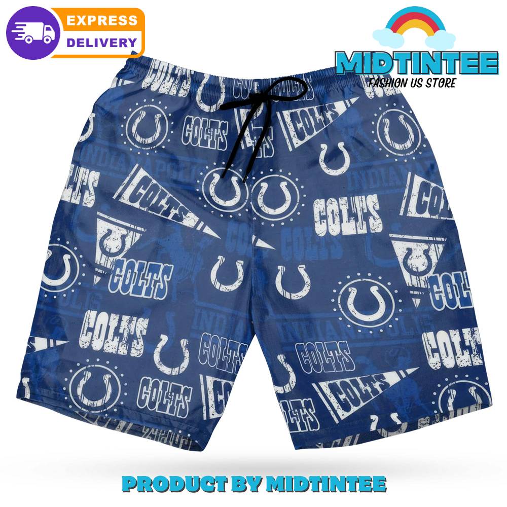 Indianapolis Colts Gridiron Majesty Hawaiian Shirt And Short 30Uf092894 – Utopia Fashion