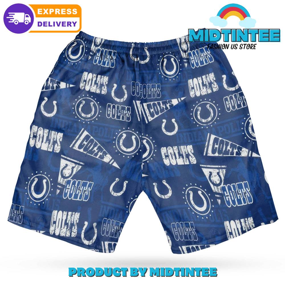 Indianapolis Colts Gridiron Majesty Hawaiian Shirt And Short 30Uf092894 – Utopia Fashion