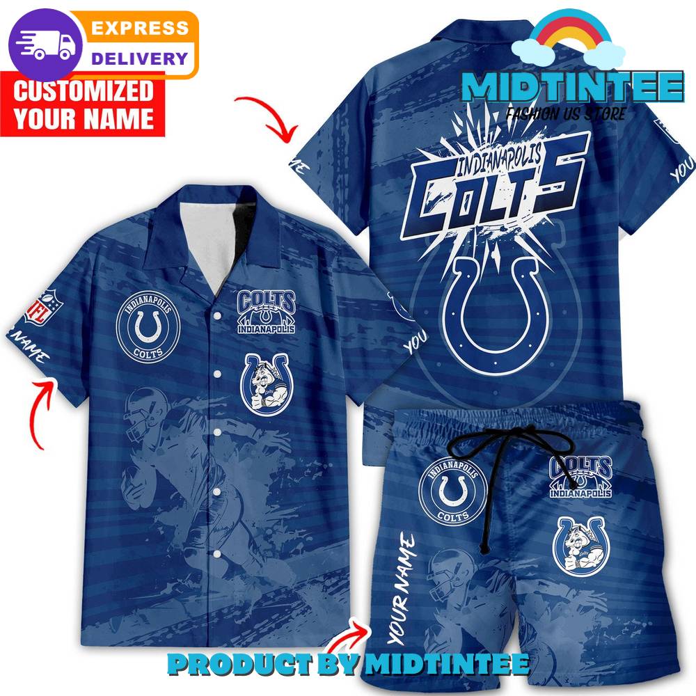 Indianapolis Colts Personalized Combo Hawaiian Shirt And Short 30Uf092895 – Utopia Fashion