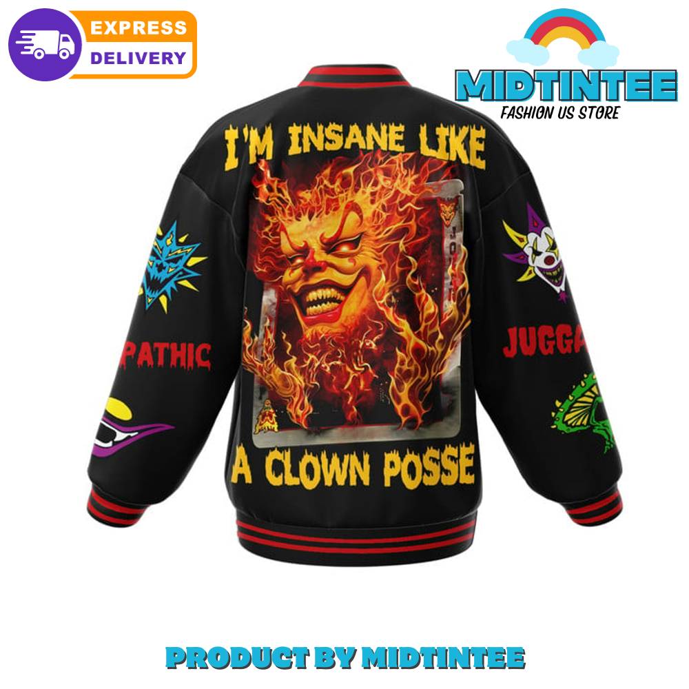 Insane Crown Posse Im Insane Like Baseball Jacket 30Uf092227 – Utopia Fashion