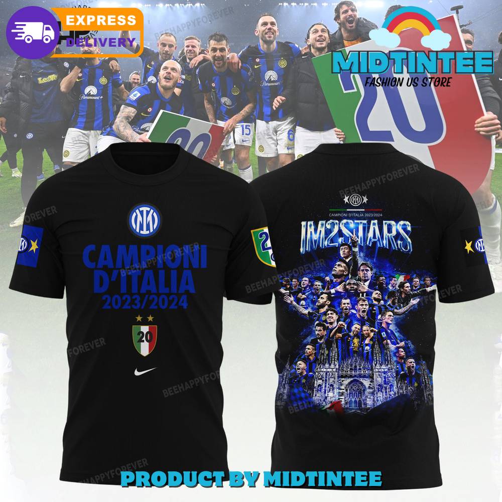 Inter Milan Campioni Black Shirt 30Uf094866 – Utopia Fashion