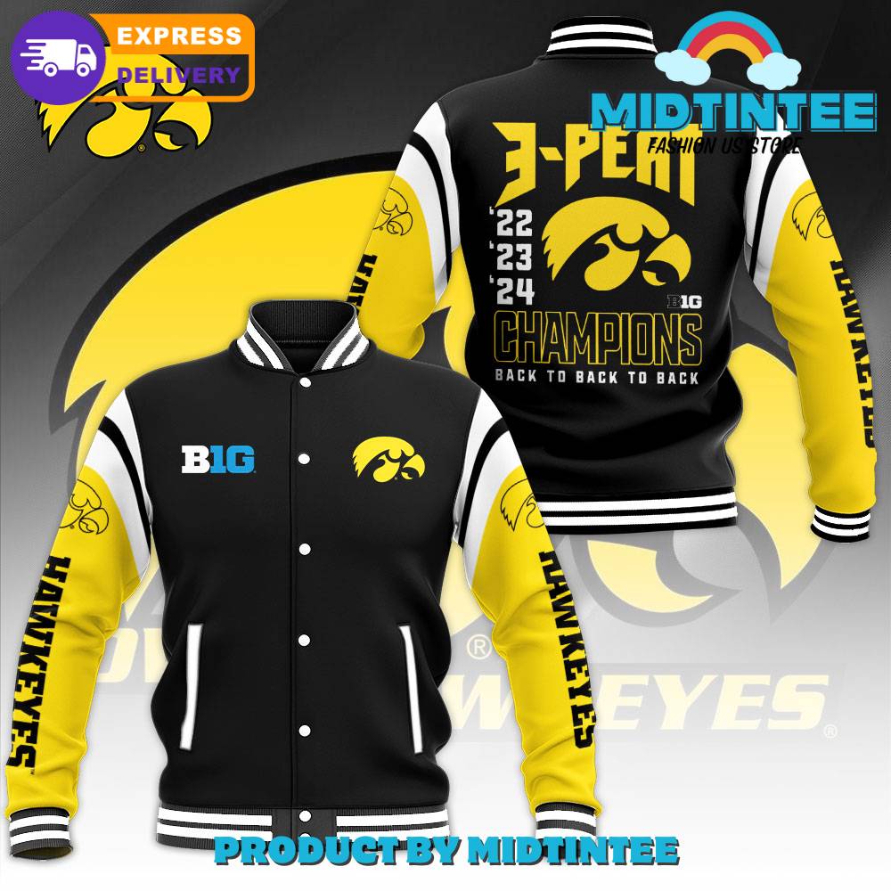 Iowa Hawkeyes Women Basketball Champions Baseball Jacket 30Uf092228 – Utopia Fashion