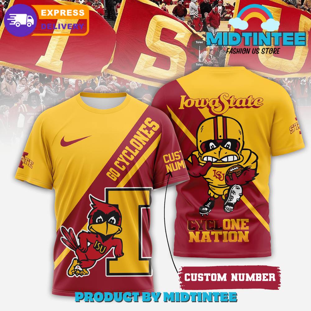 Iowa State Cyclones Football Customized Shirt 30Uf094882 – Utopia Fashion