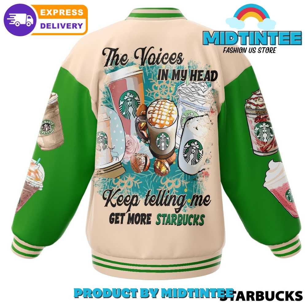 Its Not Just Coffee Its Starbuck Baseball Jacket 30Uf092230 – Utopia Fashion