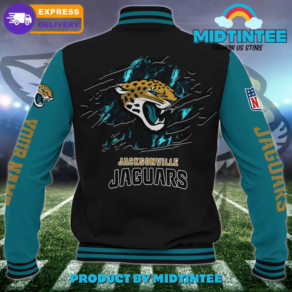 Jacksonville Jaguars Nfl Custom Name Baseball Jacket 30Uf092232 – Utopia Fashion