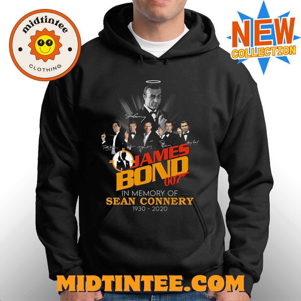 Jame Bond In Memory Of Sean Connery – T-Shirt 30Uf094078 – Utopia Fashion