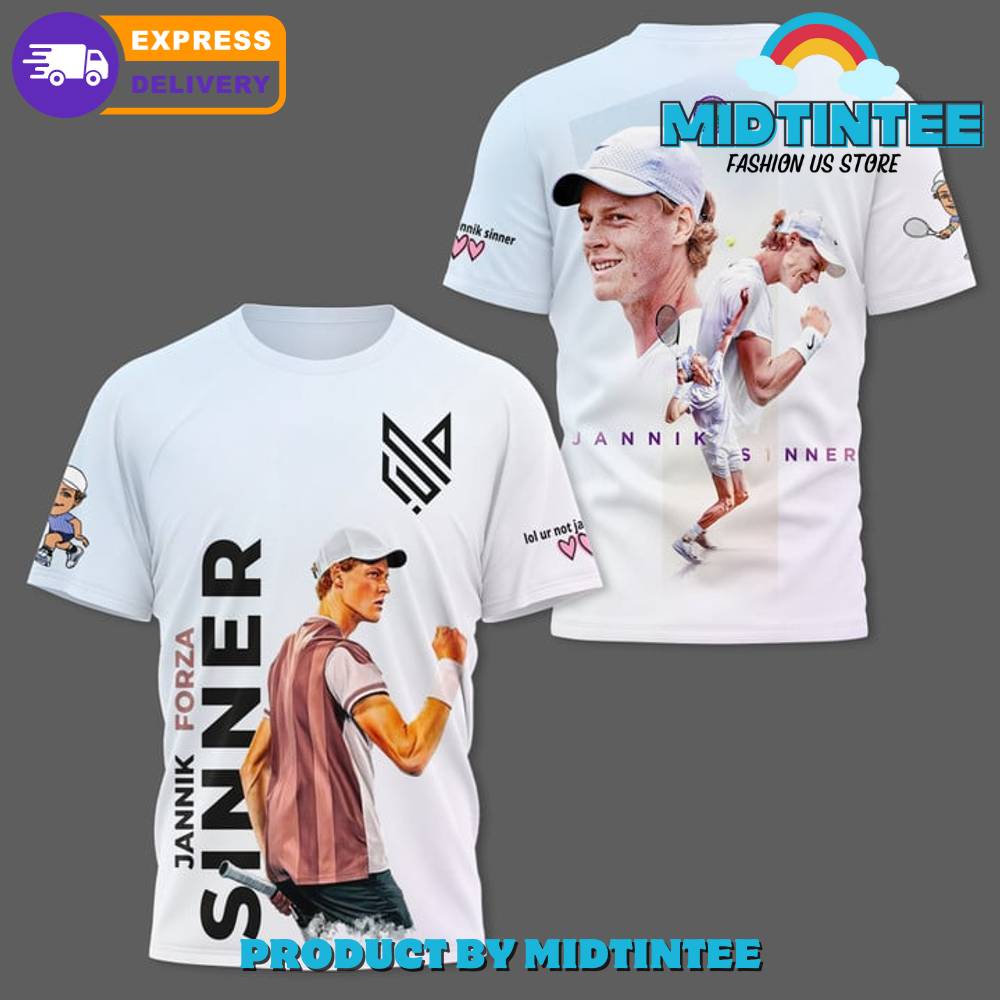 Jannik Sinner Italian Tennis Player Shirt 30Uf094893 – Utopia Fashion