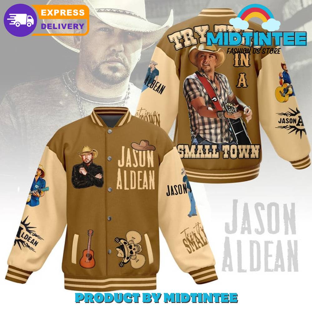 Jason Aldean Try That Small Town Baseball Jacket 30Uf092233 – Utopia Fashion