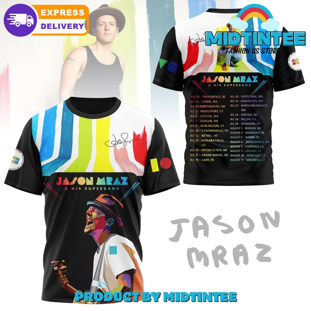 Jason Mraz And His Superband Shirt 30Uf094894 – Utopia Fashion