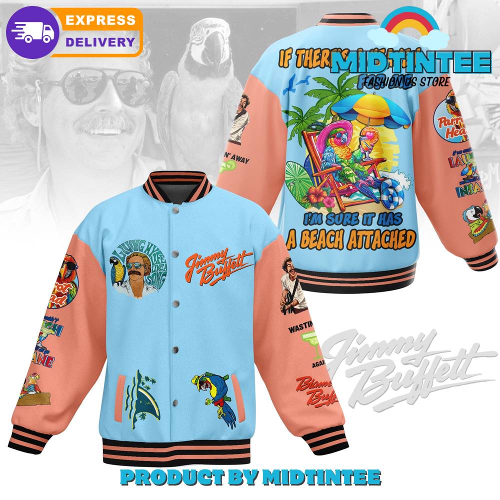 Jimmy Buffet A Beach Attached Baseball Jacket 30Uf092238 – Utopia Fashion