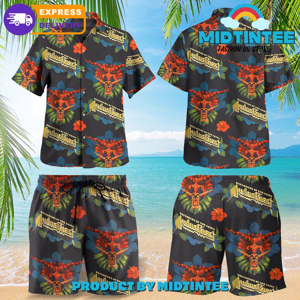 Judas Priest Band Hawaiian Shirt And Short 30Uf092917 – Utopia Fashion