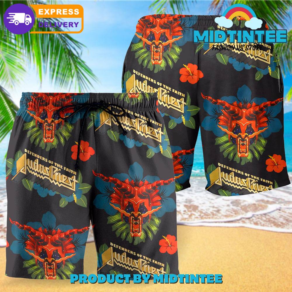 Judas Priest Band Hawaiian Shirt And Short 30Uf092917 – Utopia Fashion