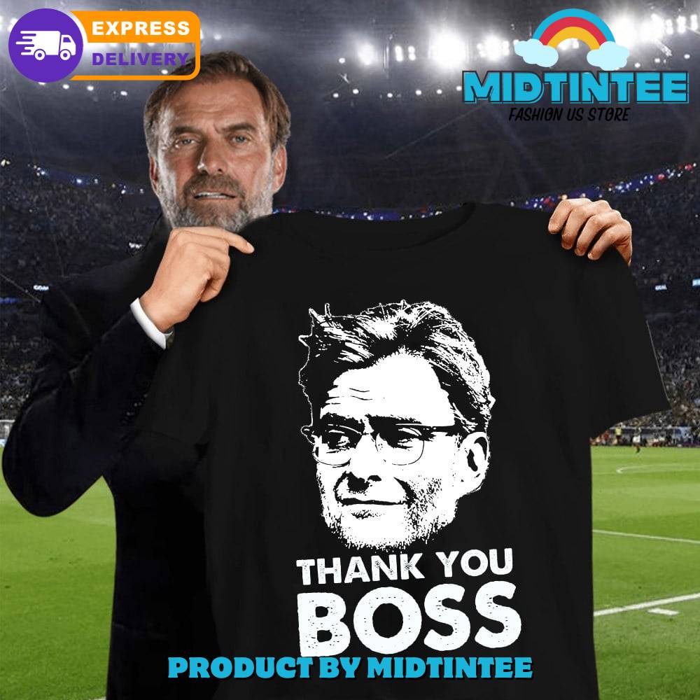 Jurgen Klopp Liverpool Thank You Boss Shirt 30Uf094089 – Utopia Fashion