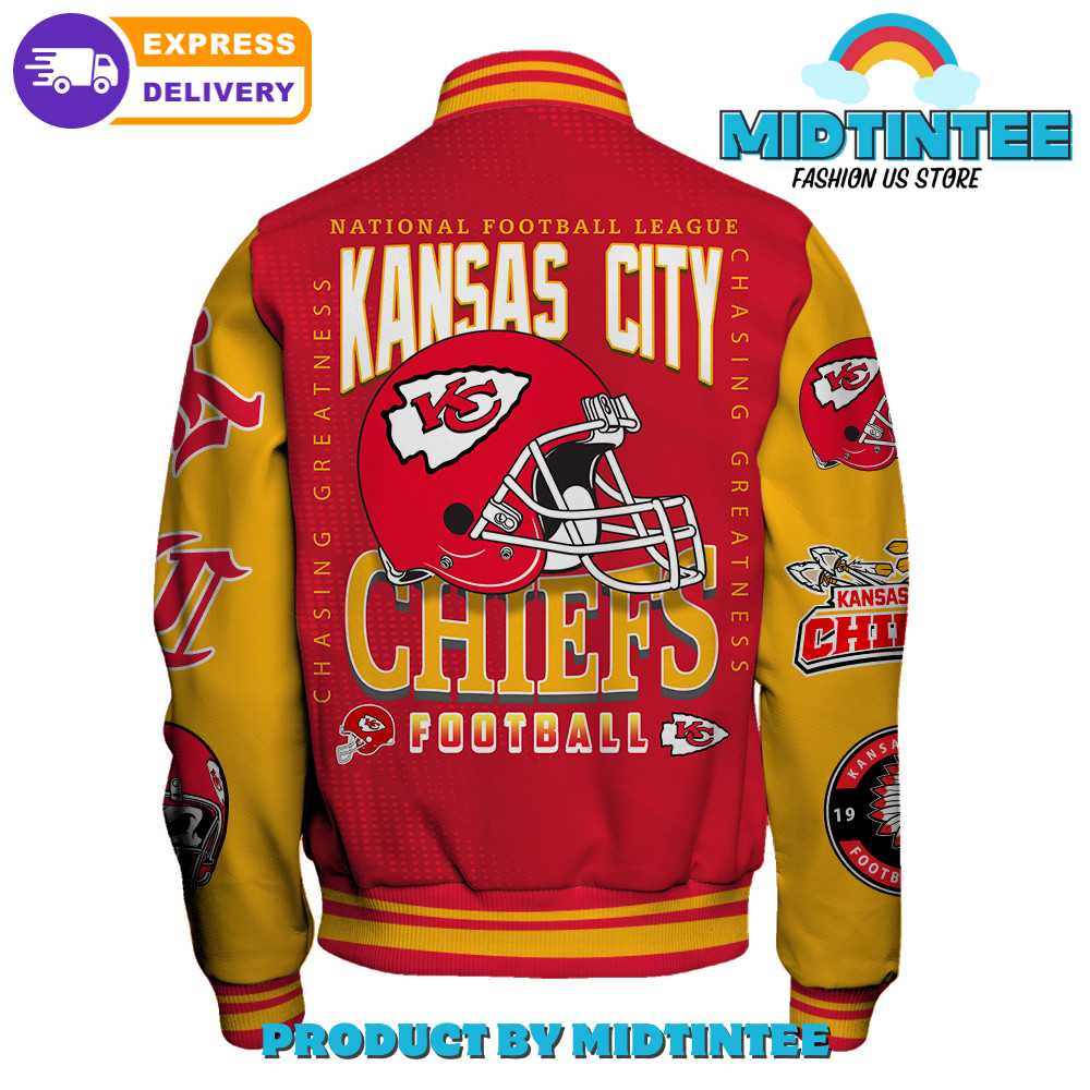 Kansas City Chiefs Nfl American Football Conference Varsity Jacket 30Uf092254 – Utopia Fashion