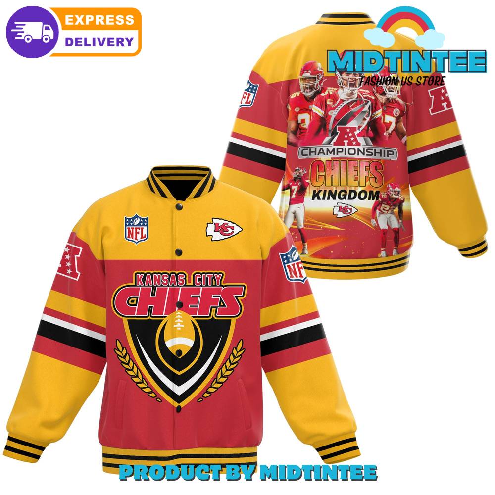 Kansas City Chiefs Nfl Championship Chiefs Kingdom Baseball Jacket 30Uf092255 – Utopia Fashion