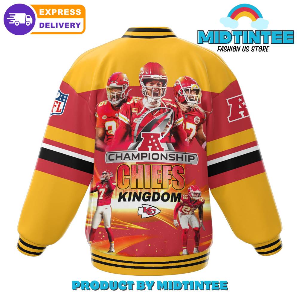 Kansas City Chiefs Nfl Championship Chiefs Kingdom Baseball Jacket 30Uf092255 – Utopia Fashion