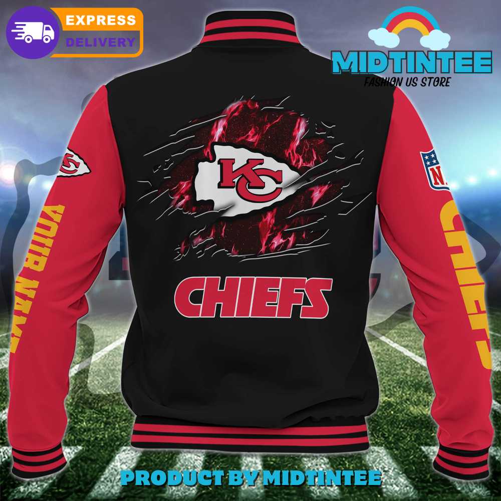 Kansas City Chiefs Nfl Custom Name Baseball Jacket 30Uf092256 – Utopia Fashion