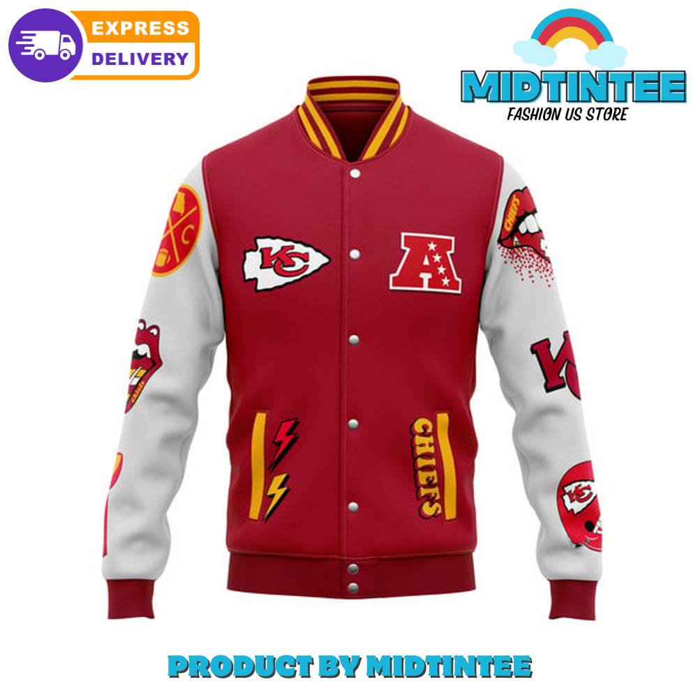 Kansas City Chiefs Nfl Wolf Kingdom Baseball Jacket 30Uf092257 – Utopia Fashion