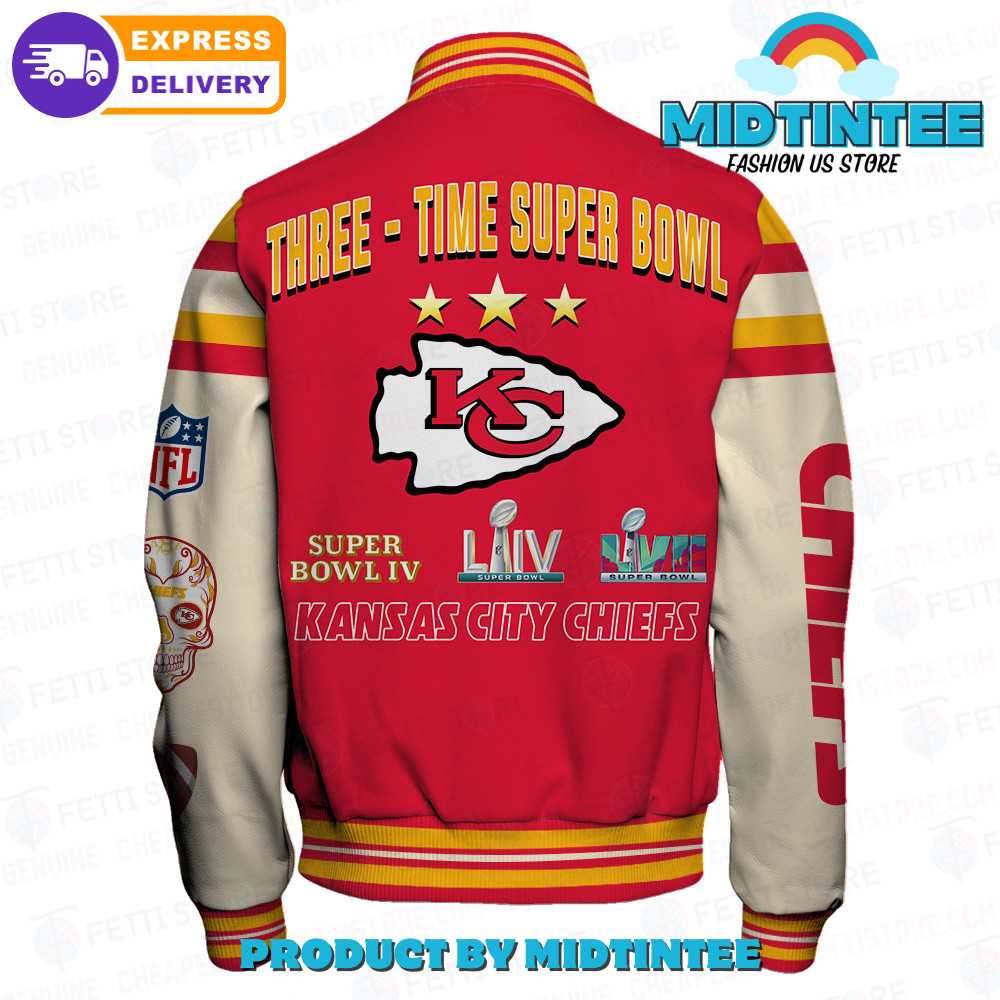 Kansas City Chiefs National Football League Champions Varsity Jacket 30Uf092252 – Utopia Fashion