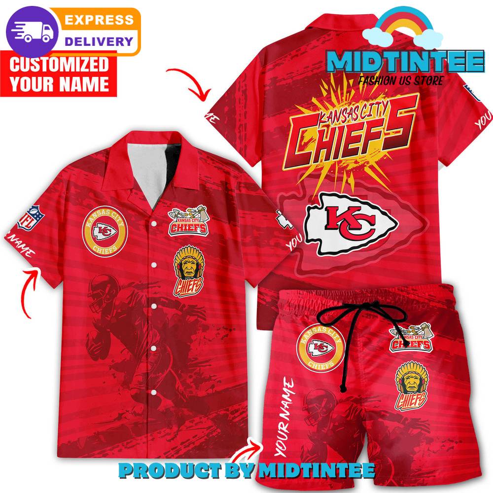 Kansas City Chiefs Personalized Combo Hawaiian Shirt And Short 30Uf092921 – Utopia Fashion