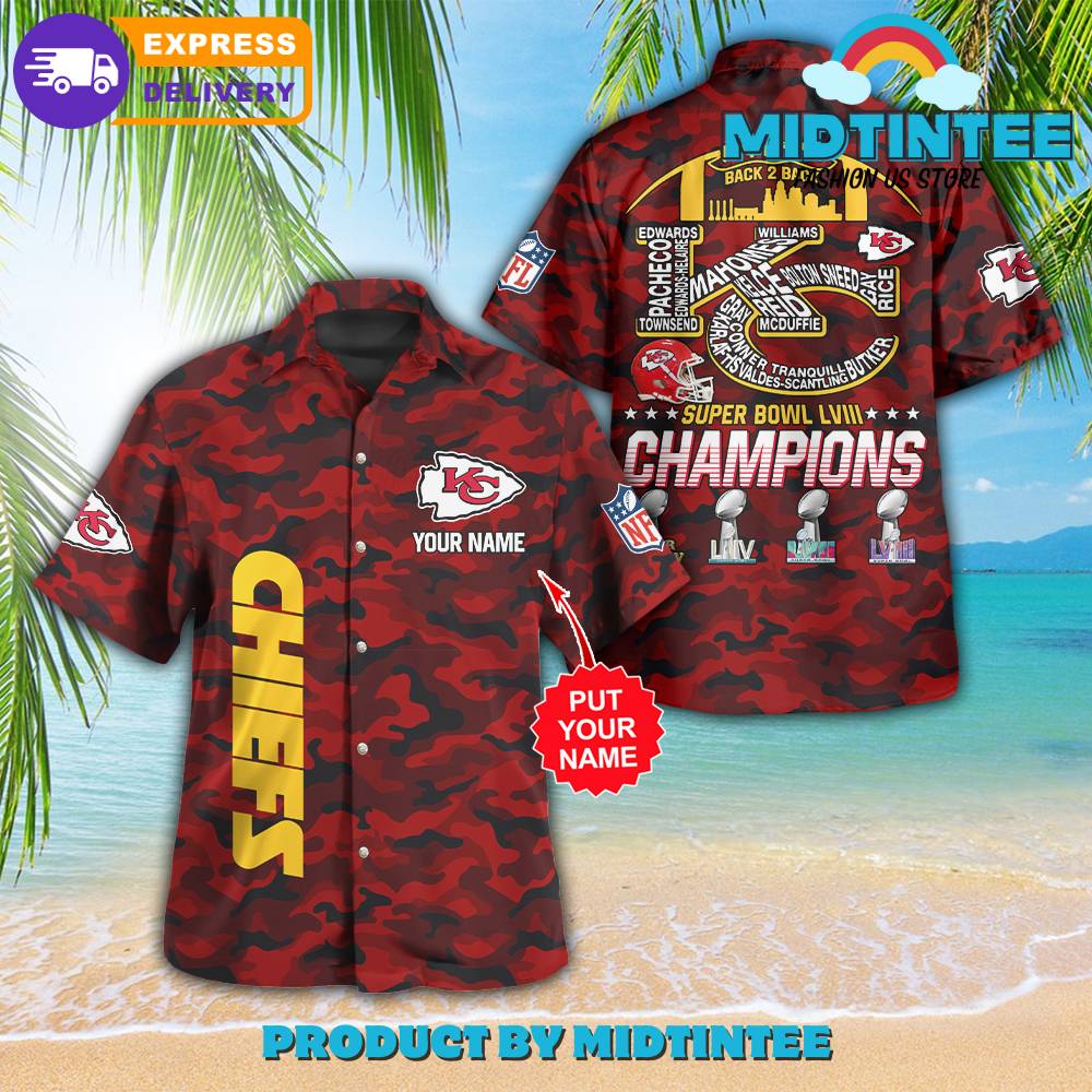 Kansas City Chiefs Super Bowl Champions Customized Hawaiian Shirt 30Uf092922 – Utopia Fashion