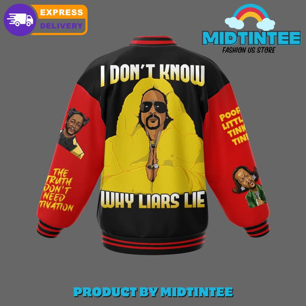 Katt Williams I Dont Know Why Liars Lie Baseball Jacket 30Uf092266 – Utopia Fashion