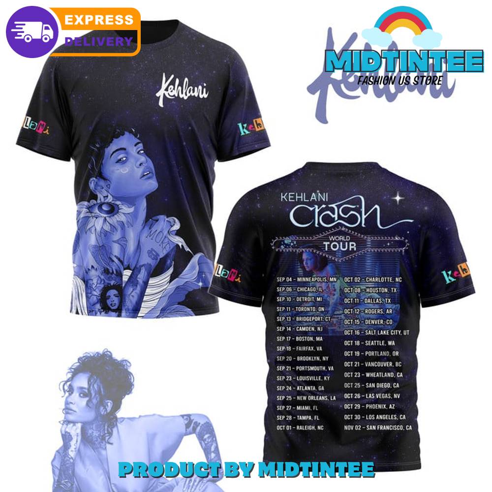 Kehlani Announces Crash World Tour Shirt 30Uf094928 – Utopia Fashion