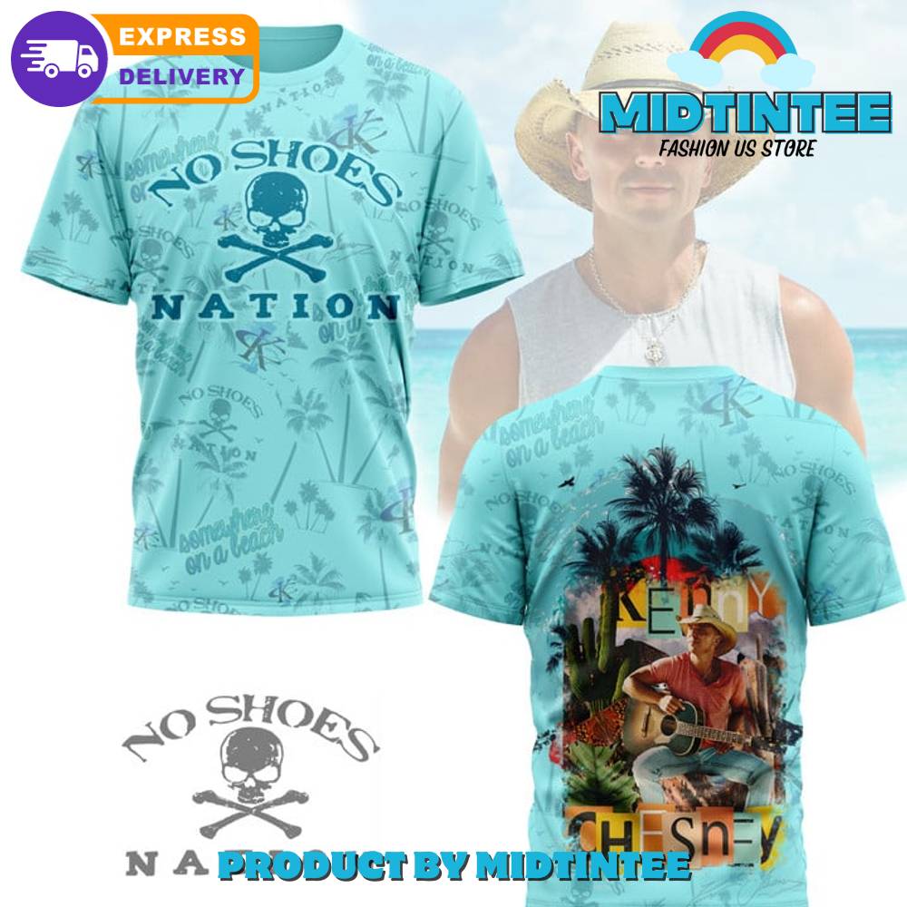 Kenny Chesney No Shoes Nation Blue Sea Shirt 30Uf094930 – Utopia Fashion