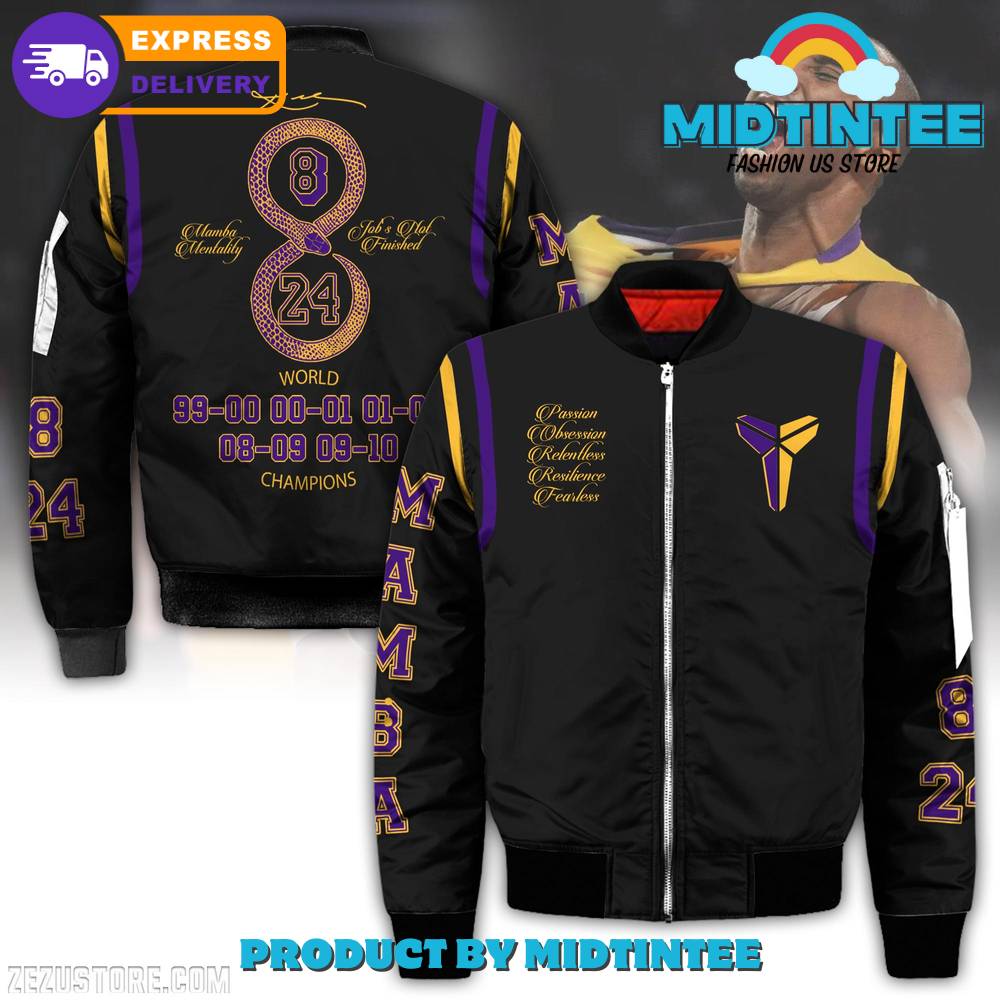 Kobe Bryant Black Mamba Bomber Jacket 30Uf092590 – Utopia Fashion