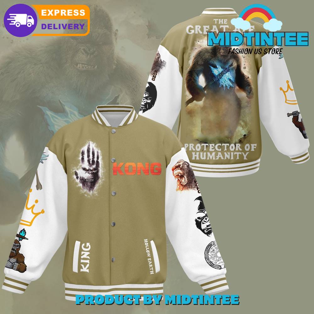 Kong The Great Ape Protector Of Humanity Baseball Jacket 30Uf092271 – Utopia Fashion