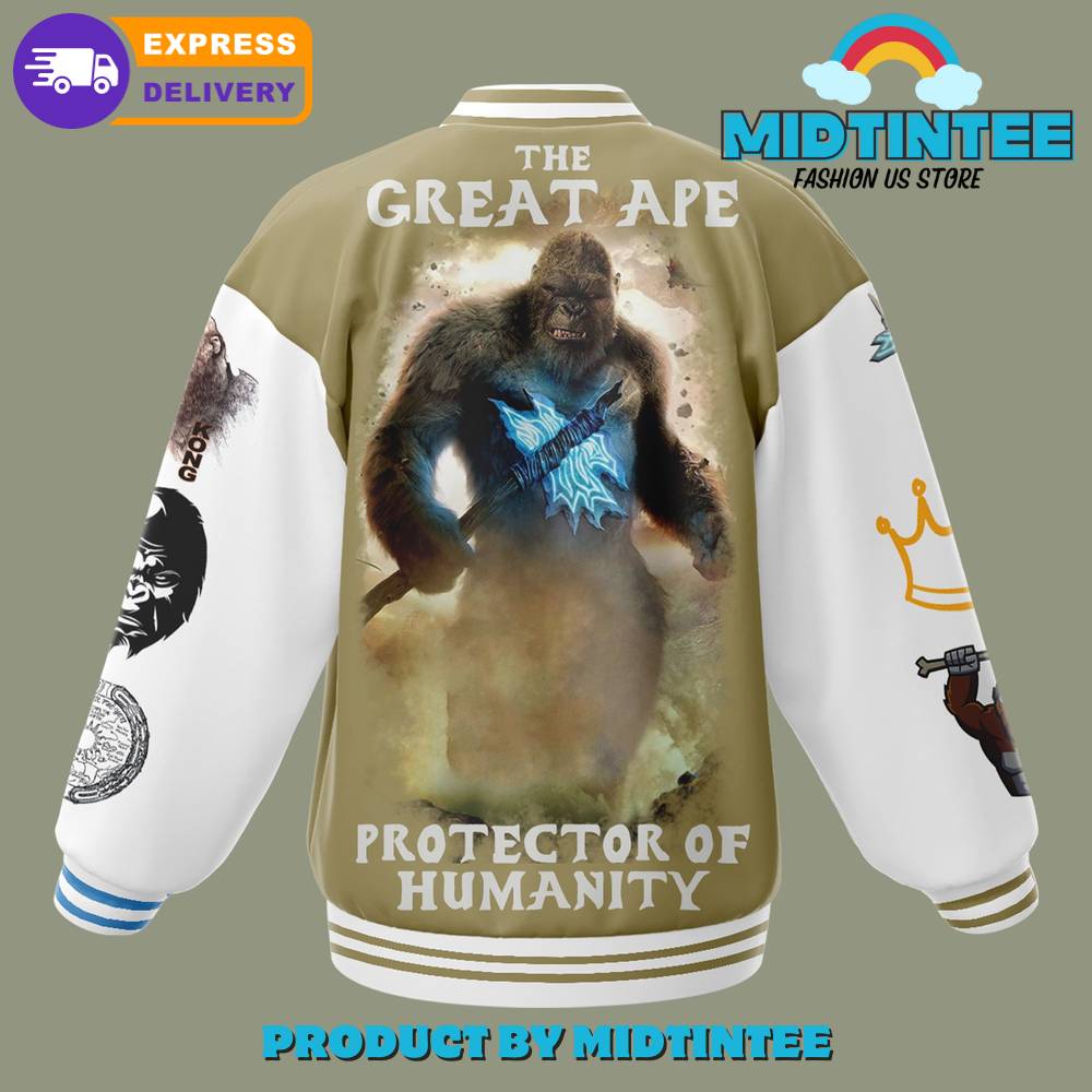 Kong The Great Ape Protector Of Humanity Baseball Jacket 30Uf092271 – Utopia Fashion