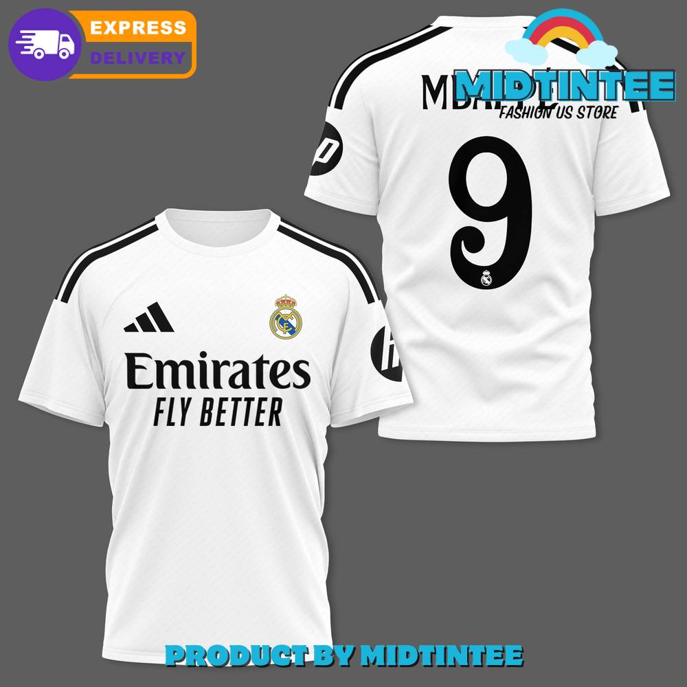 Kylian Mbappe No9 Real Madrid New Shirt 30Uf094935 – Utopia Fashion