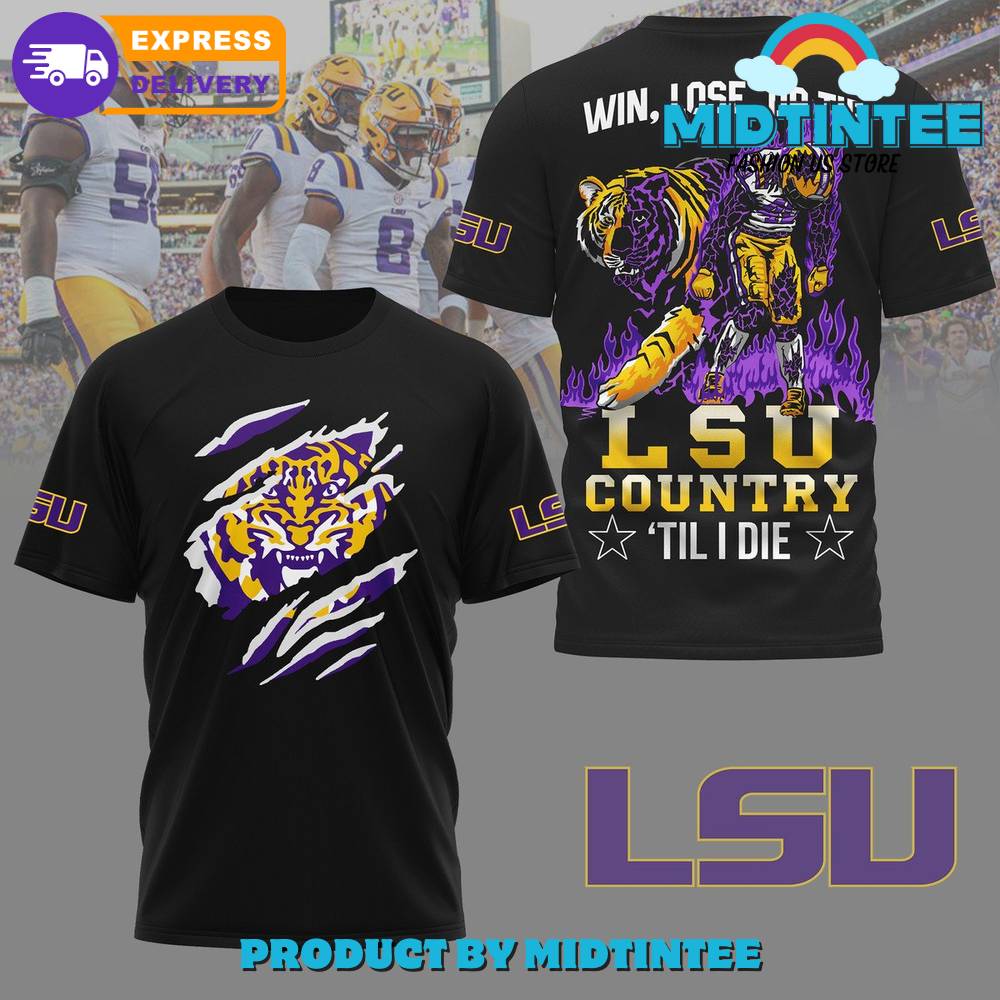 Lsu Tigers Football Win Lose Or Tie Shirt 30Uf094963 – Utopia Fashion