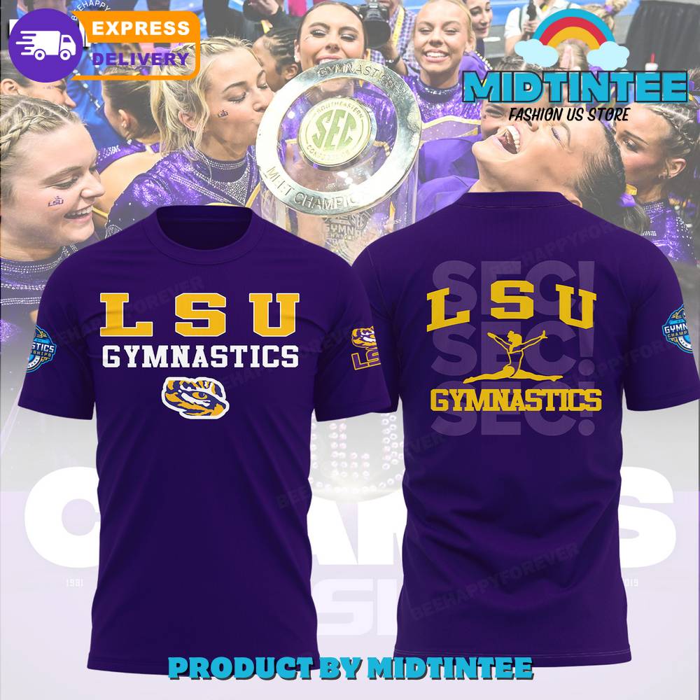 Lsu Tigers Gymnastics National Champions Purple Shirt 30Uf094964 – Utopia Fashion