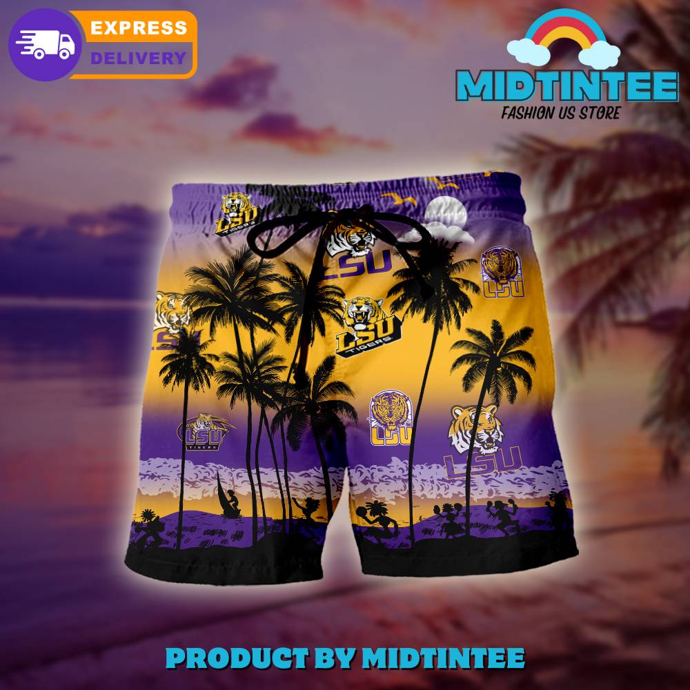 Lsu Tigers Logo Combo Hawaiian Shirt, Shorts 30Uf092962 – Utopia Fashion