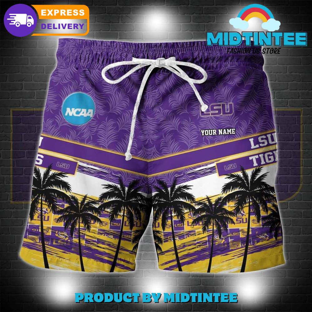 Lsu Tigers Ncaa Pattern Personalized Hawaiian Set 30Uf092963 – Utopia Fashion