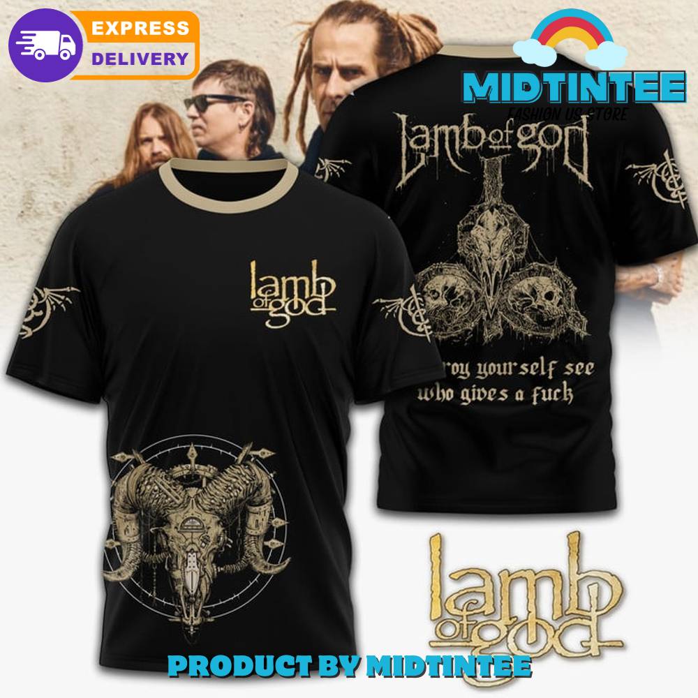 Lamb Of God American Heavy Mental Band Black Shirt 30Uf094939 – Utopia Fashion