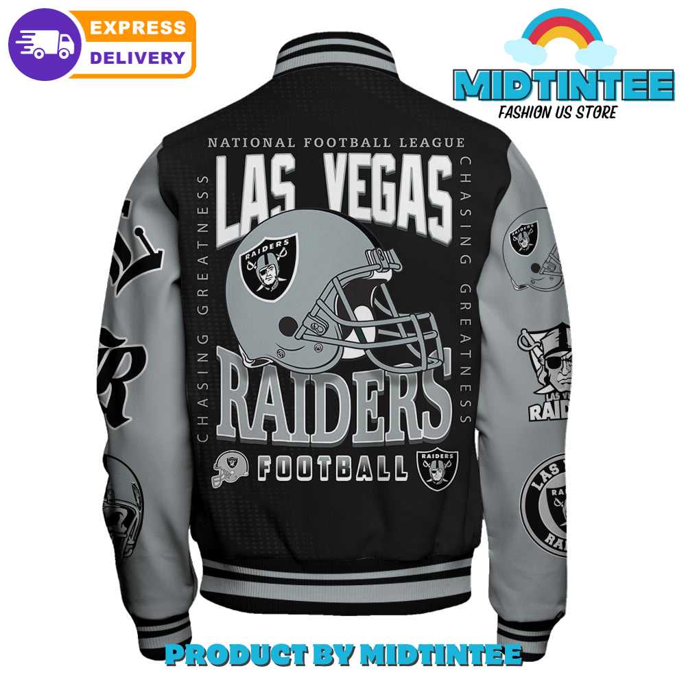 Las Vegas Raiders Nfl American Football Conference Varsity Jacket 30Uf092278 – Utopia Fashion