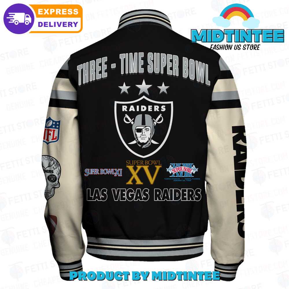 Las Vegas Raiders National Football League Champions Varsity Jacket 30Uf092276 – Utopia Fashion