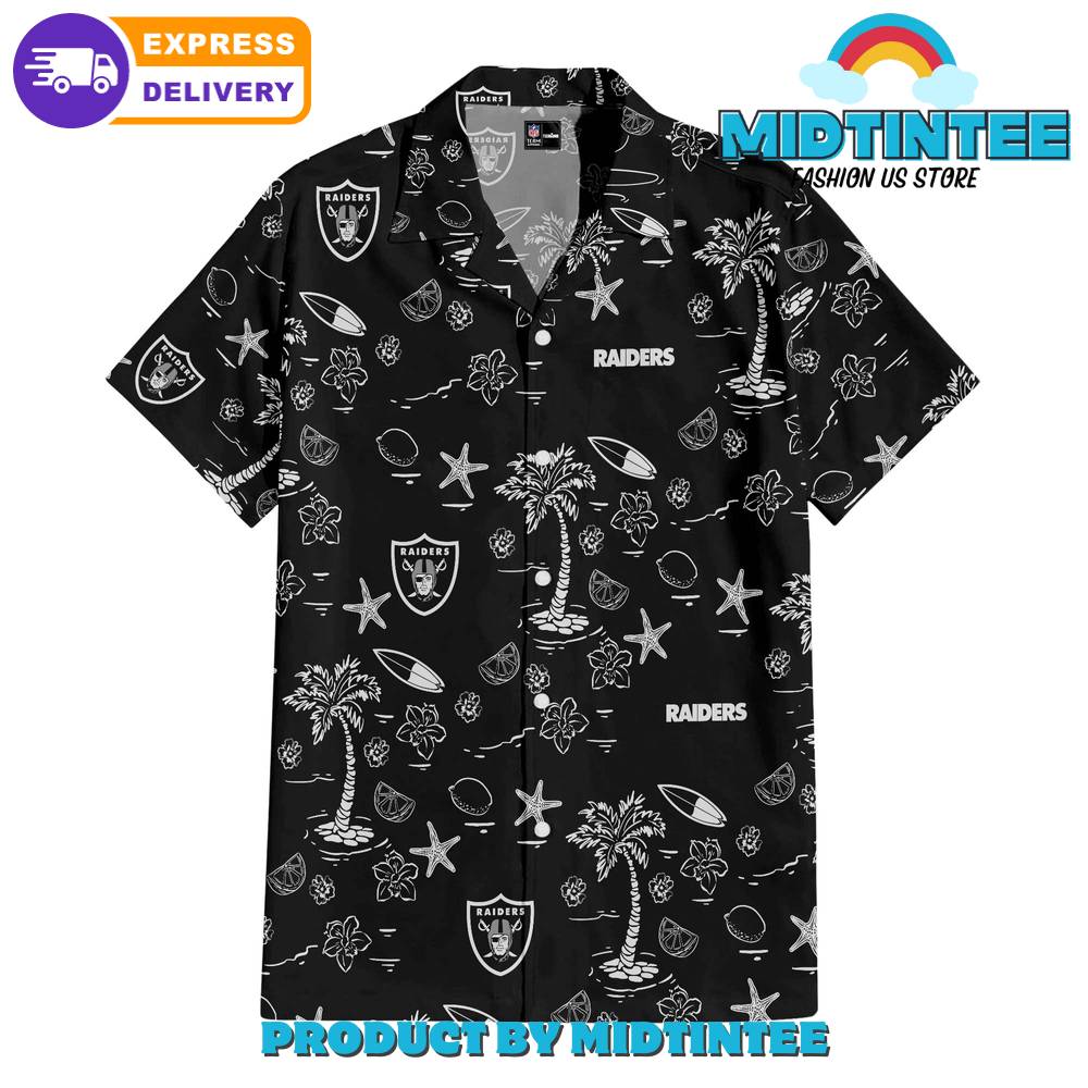 Las Vegas Raiders Tropicana Hawaiian Shirt And Short 30Uf092938 – Utopia Fashion