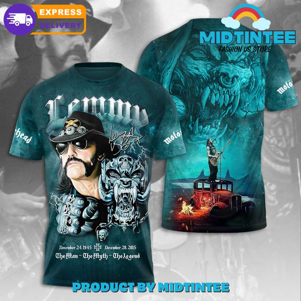 Lemmy Kilmister X Motorhead T-Shirt 3D 30Uf094944 – Utopia Fashion