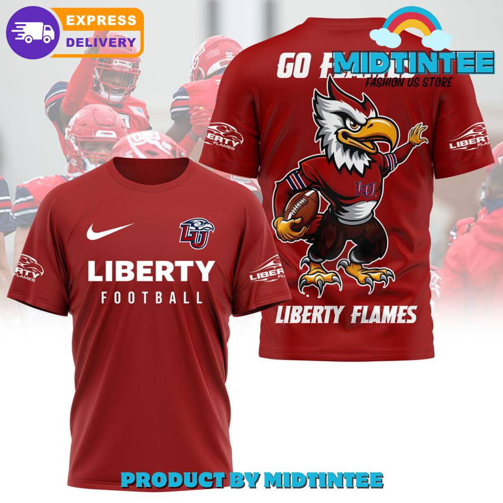 Liberty Flames Ncaa Football Red Shirt 30Uf094947 – Utopia Fashion